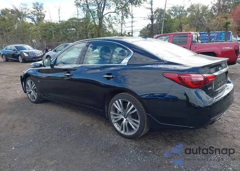 2018 Infiniti Q50 3.0T Sport из США, поврежденный, VIN JN1EV7AR7JM437584